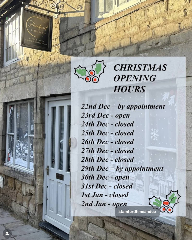 xmas hours